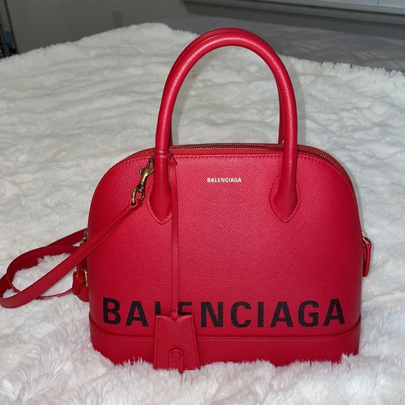 Balenciaga Handbags - BALENCIAGA LOGO VILLE TOP HANDLE BAG
